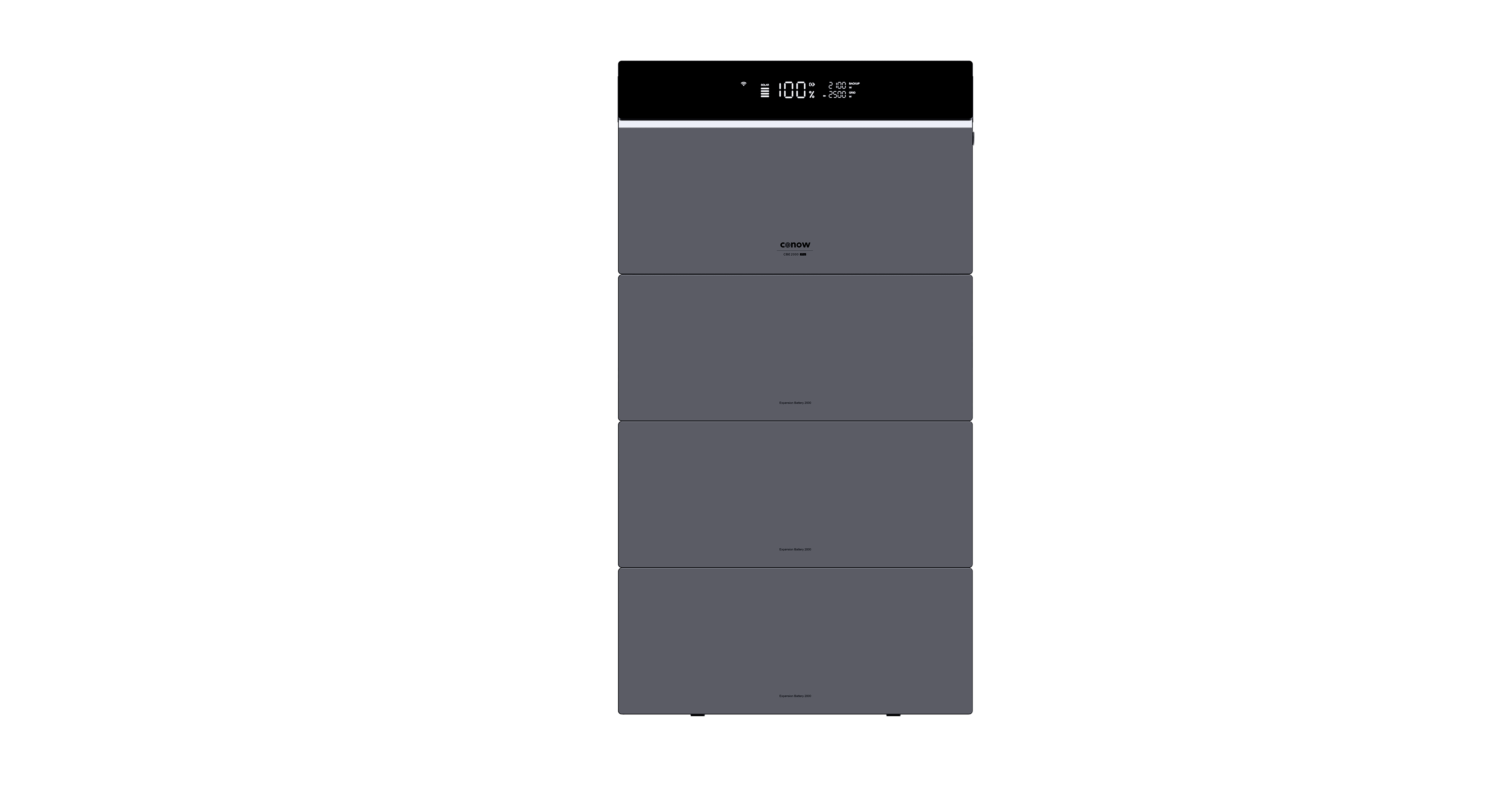 Conow CBE2000 Pro – Schrägansicht des Speicherturms
