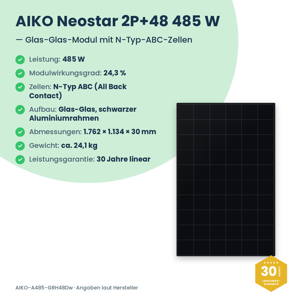 Solarmodul im Set