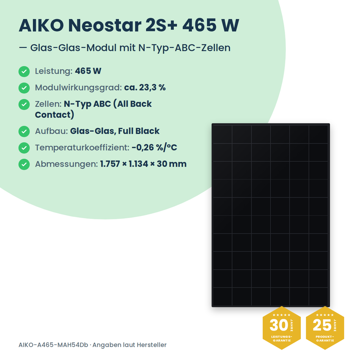 Solarmodul im Set