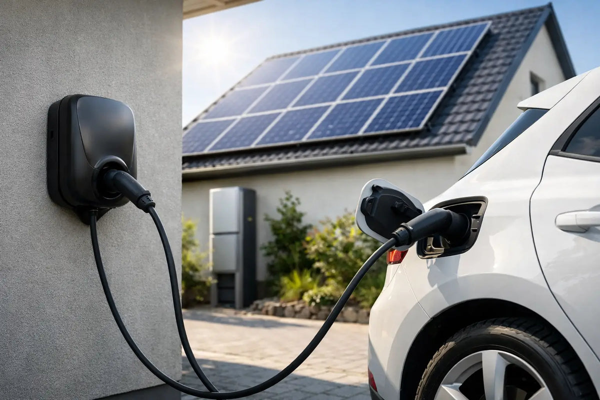 Wallbox mit PV Überschussladen fürs E-Auto