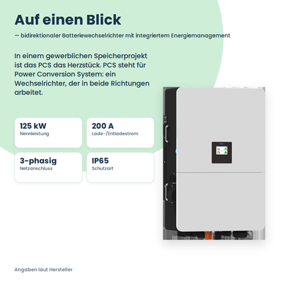 Deye PCS 125kW