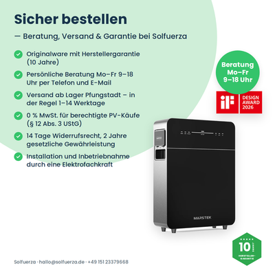 Marstek Venus E Gen 3.0 – 5,12 kWh AC-Speicher