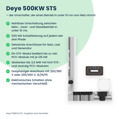 Deye 500KW STS