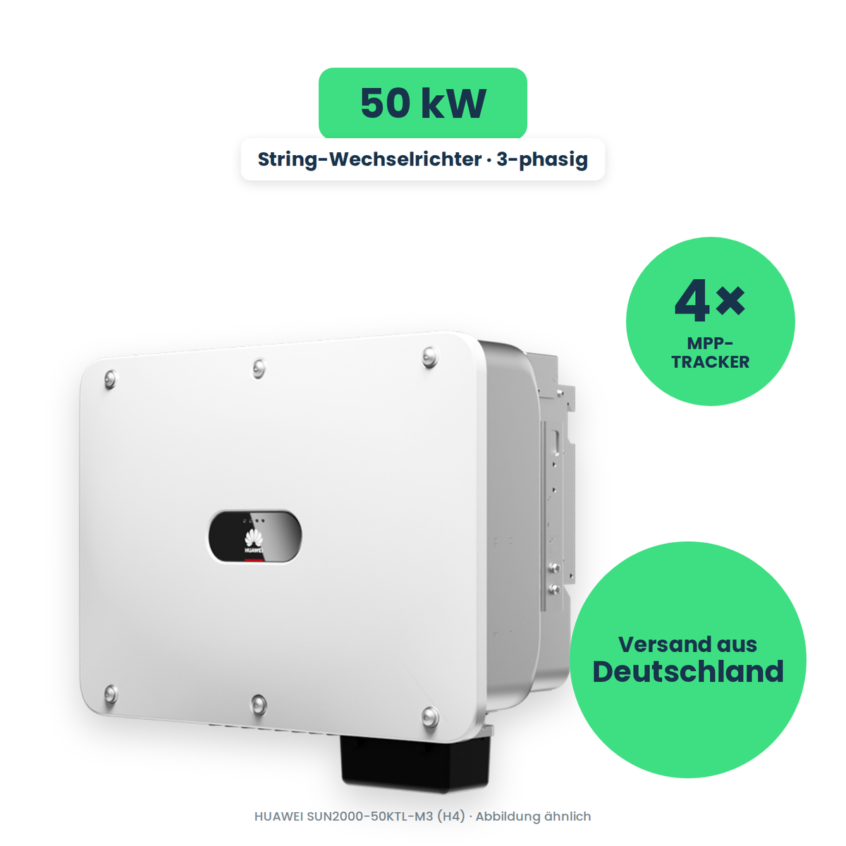 HUAWEI SUN2000-50KTL-M3 (H4) – String-Wechselrichter, freigestellt