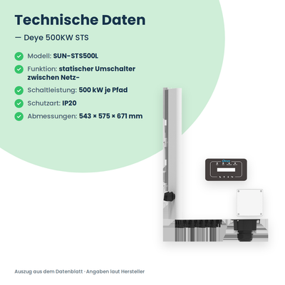 Deye 500KW STS
