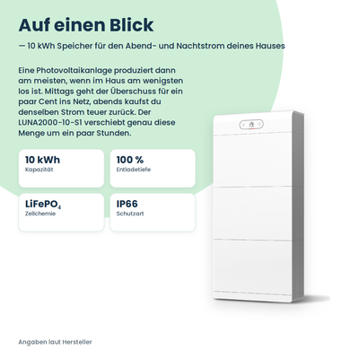 HUAWEI LUNA2000-10-S1 Batteriespeicher 10 kWh