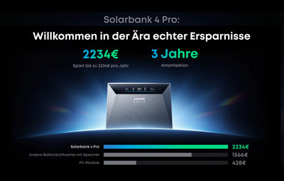 Anker SOLIX Solarbank 4 | Plug & Play | 10 Minuten Installation