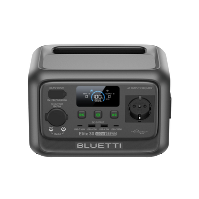 BLUETTI Elite 30 V2 Tragbare Powerstation | 600 W 288 Wh