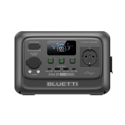 BLUETTI Elite 30 V2 Tragbare Powerstation | 600 W 288 Wh