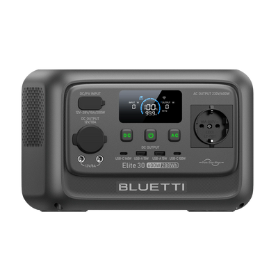 BLUETTI Elite 30 V2 Tragbare Powerstation | 600 W 288 Wh