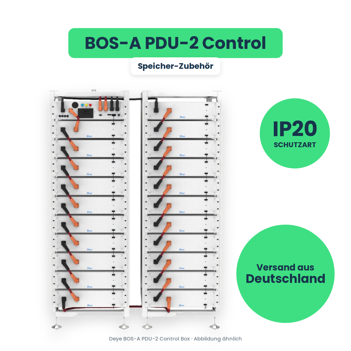 Deye BOS-A PDU-2 Control Box – Speicher-Zubehör, freigestellt