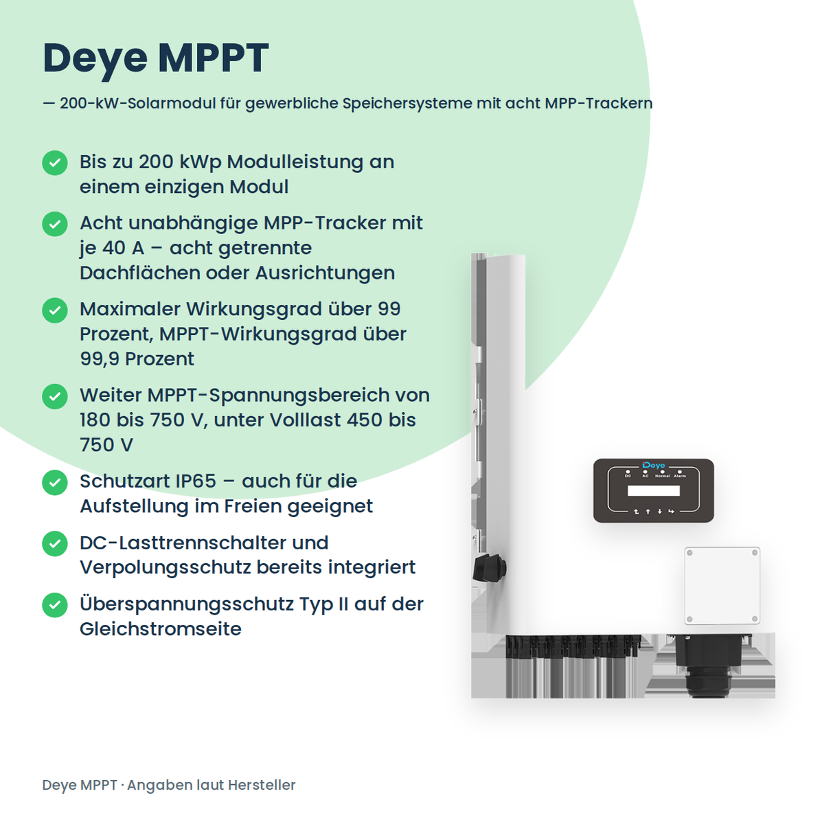 Deye MPPT