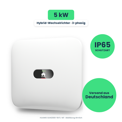 HUAWEI SUN2000-5KTL-M1 – Hybrid-Wechselrichter, freigestellt