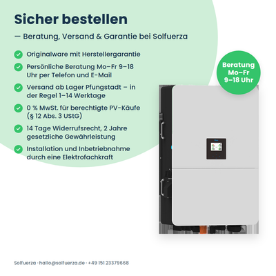 Deye SUN-80K-SG02HP3-EU – 80 kW Hybrid-Wechselrichter dreiphasig für Hochvolt-Speicher