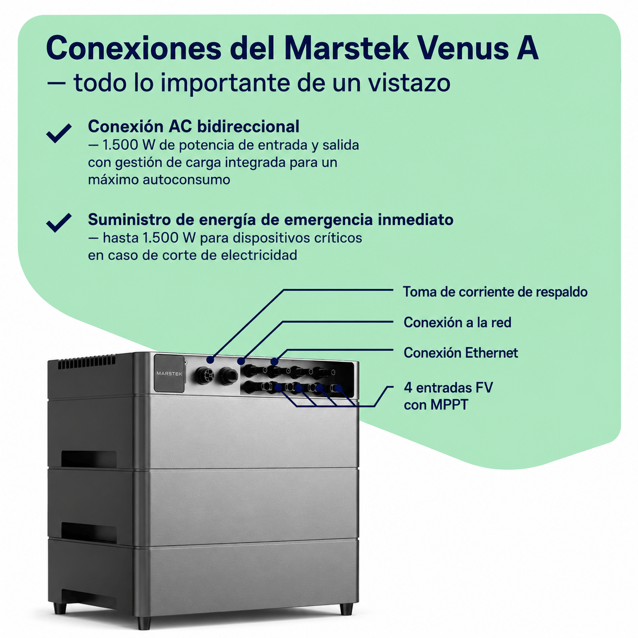 Marstek Venus A – App monitorización solar tiempo real