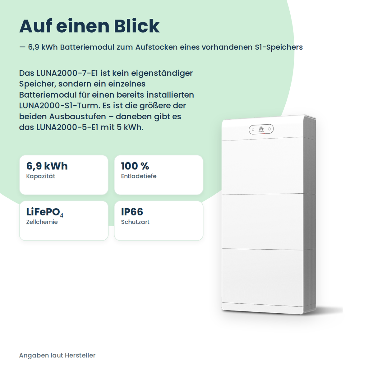 HUAWEI LUNA2000-7-E1 Batteriemodul 7 kWh