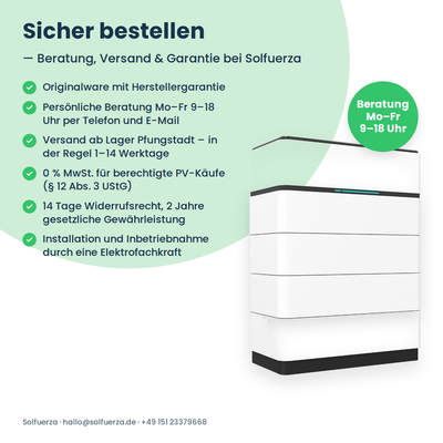 Sungrow SBH300 Hochvolt-Batteriespeicher 30,0 kWh