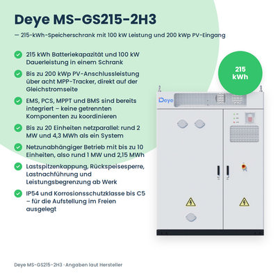 Deye MS-GS215-2H3