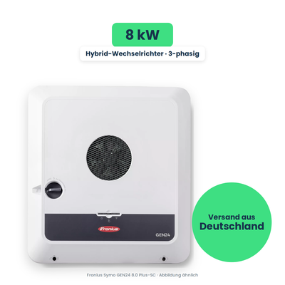 Fronius Symo GEN24 8.0 Plus-SC – Hybrid-Wechselrichter, freigestellt