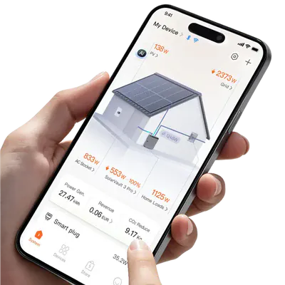 Anker SOLIX Solarbank 3 Pro – Detalle conexiones panel solar