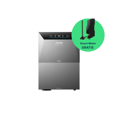 Balkonkraftwerk 4000W mit Speicher – 8× Jolywood 500W + Anker SOLIX Solarbank 4 Pro