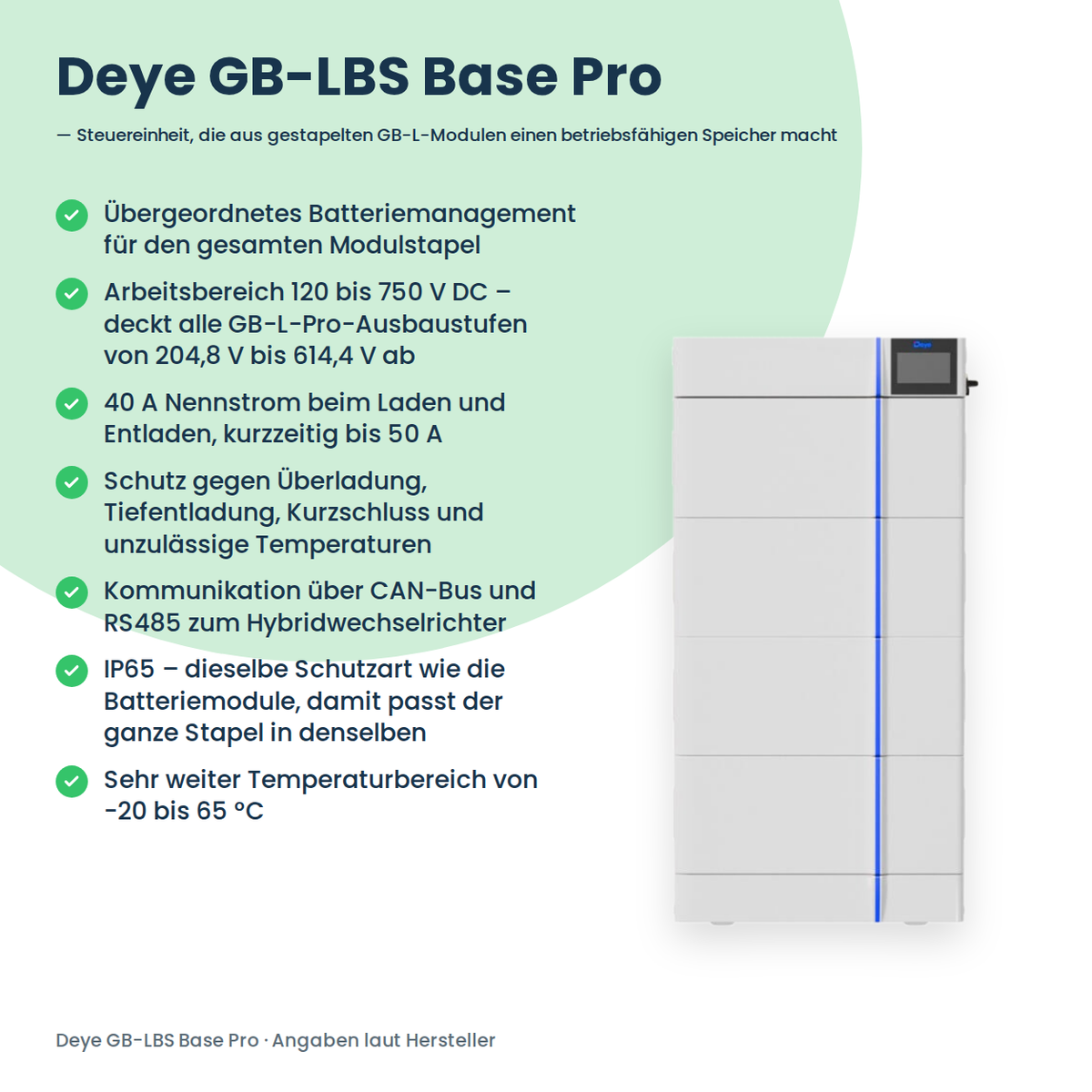 Deye GB-LBS Base Pro