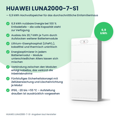 HUAWEI LUNA2000-7-S1 Batteriespeicher 7 kWh