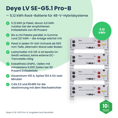Deye LV SE-G5.1 Pro-B